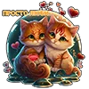 ❤️ Эмодзи «KotaLOVE» для Telegram