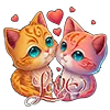 ❤️ Эмодзи «KotaLOVE» для Telegram