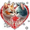 ❤️ Эмодзи «KotaLOVE» для Telegram