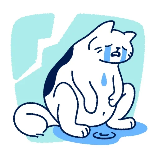 😭 Стикер «Кот Макс» для Telegram