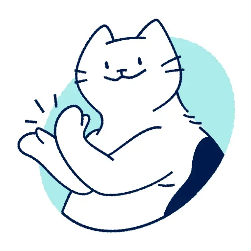 👏 Стикер «Кот Макс» для Telegram