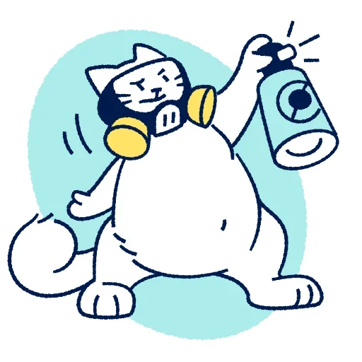 ☣️ Стикер «Кот Макс» для Telegram