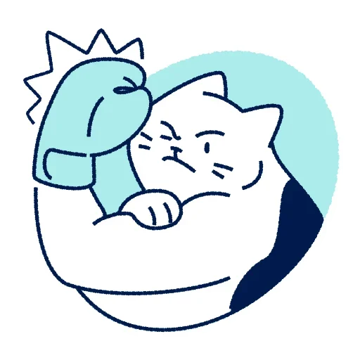 💪 Стикер «Кот Макс» для Telegram