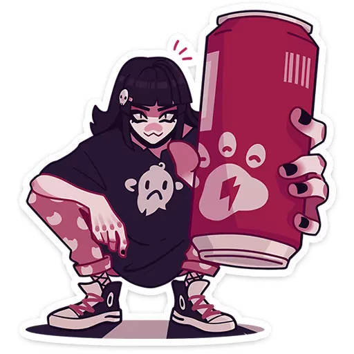 🫵 Стикер «Кортни» для Telegram