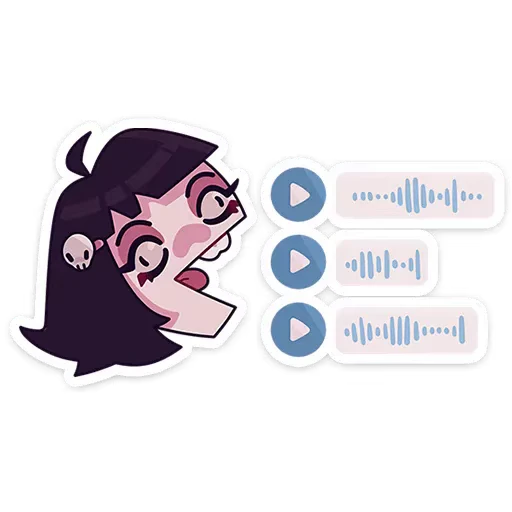 😜 Стикер «Кортни» для Telegram
