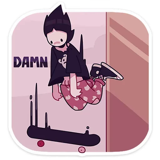🙁 Стикер «Кортни» для Telegram