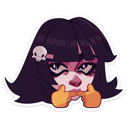 🥺 Стикер «Кортни» для Telegram