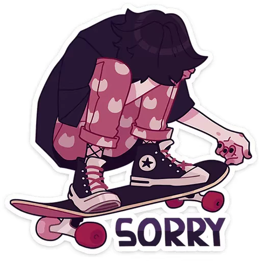 🥺 Стикер «Кортни» для Telegram