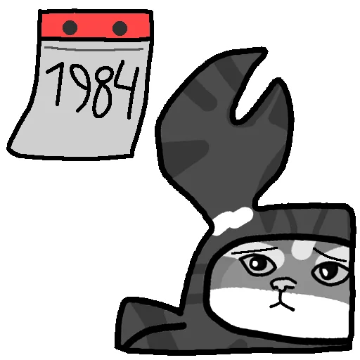 😶 Стикер «Котокрабыш» для Telegram