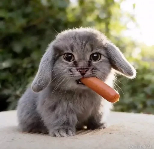 🤩 Стикер «Котокролик» для Telegram