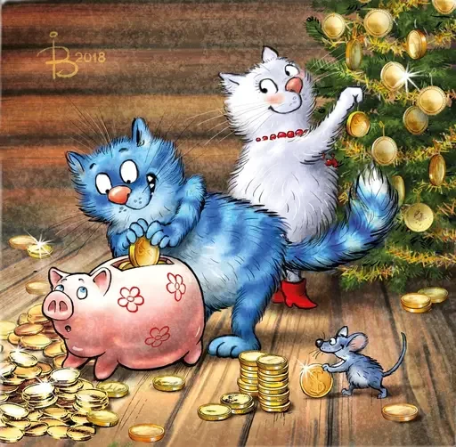 🎄 Стикер «KotoPasya2» для Telegram
