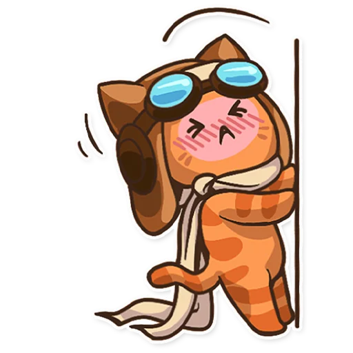😬 Стикер «kot.pilot» для Telegram