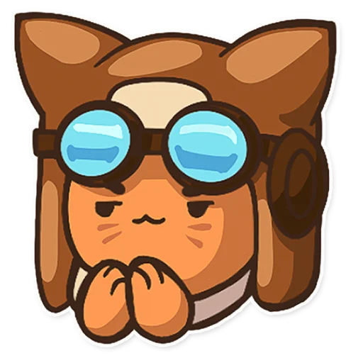 😏 Стикер «kot.pilot» для Telegram