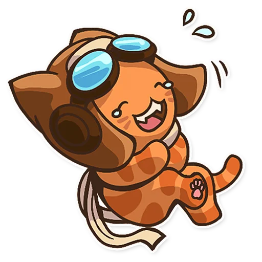 😆 Стикер «kot.pilot» для Telegram