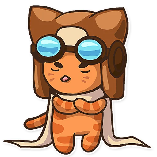 😡 Стикер «kot.pilot» для Telegram