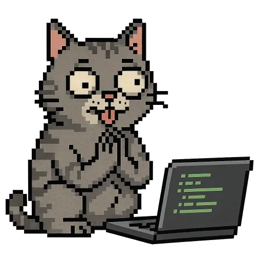 🙏 Стикер «Кот» для Telegram