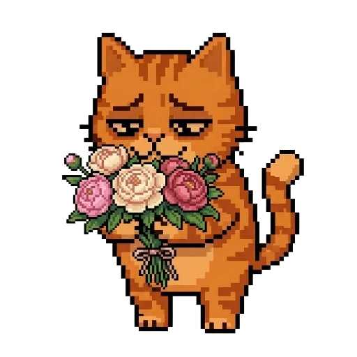 💐 Стикер «Кот» для Telegram