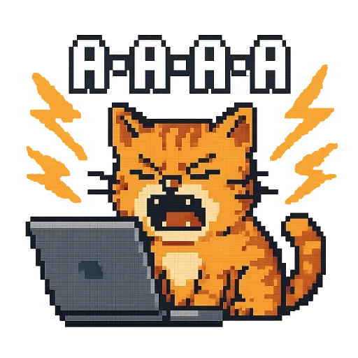 🤬 Стикер «Кот» для Telegram