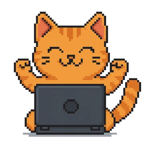 🧘 Стикер «Кот» для Telegram