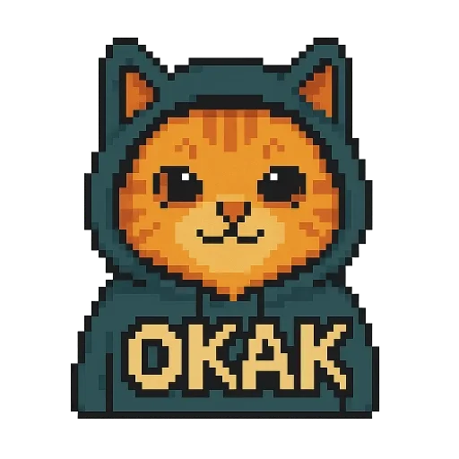 😮 Стикер «Кот» для Telegram