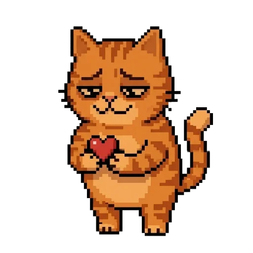 😘 Стикер «Кот» для Telegram