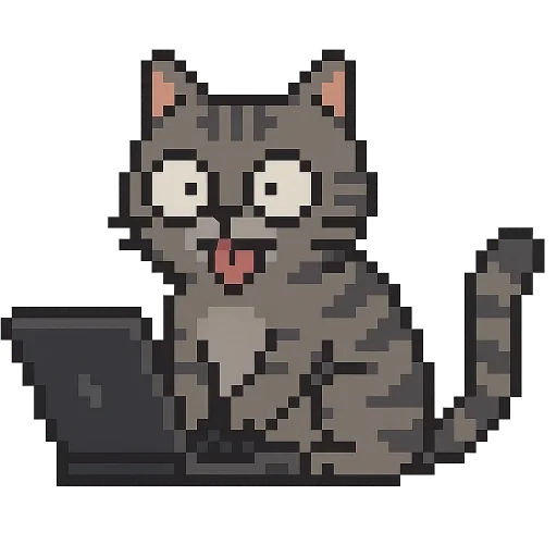 🤪 Стикер «Кот» для Telegram