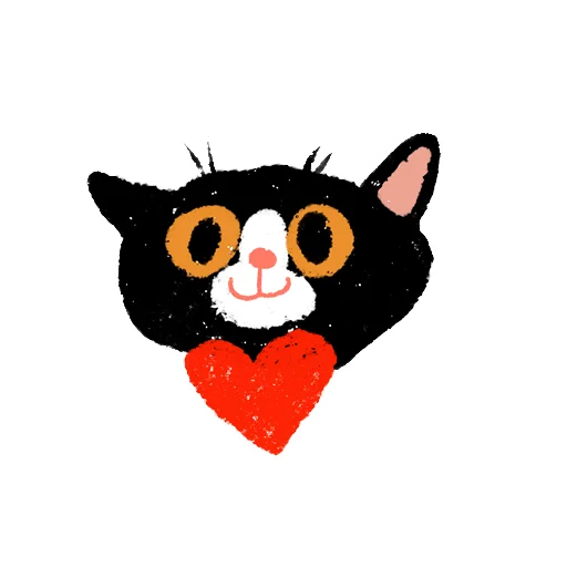 ❤️ Стикер «коттьма» для Telegram