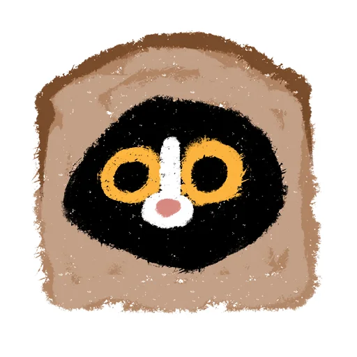 🍞 Стикер «коттьма» для Telegram