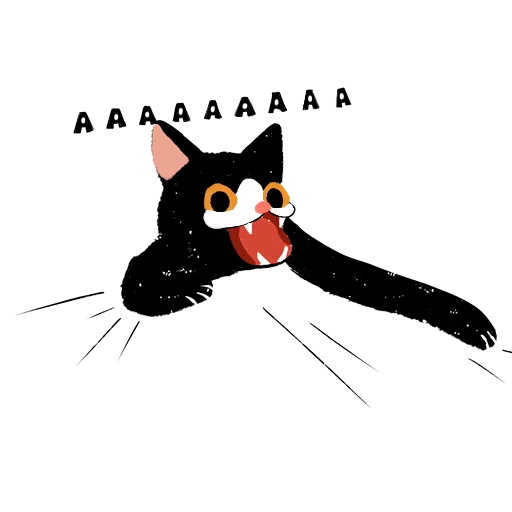 😫 Стикер «коттьма» для Telegram