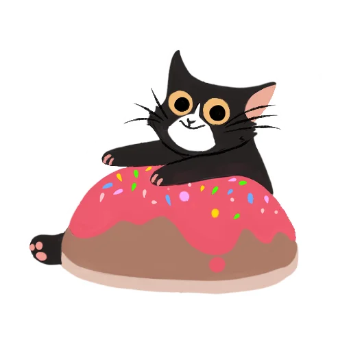 😋 Стикер «коттьма» для Telegram