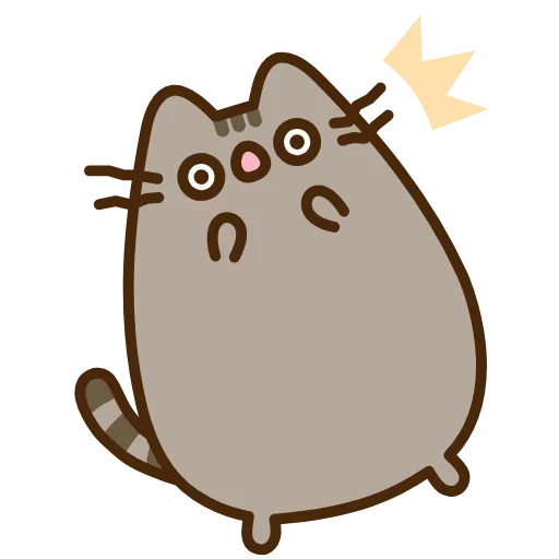 🙀 Стикер «Кот Пушин» для Telegram