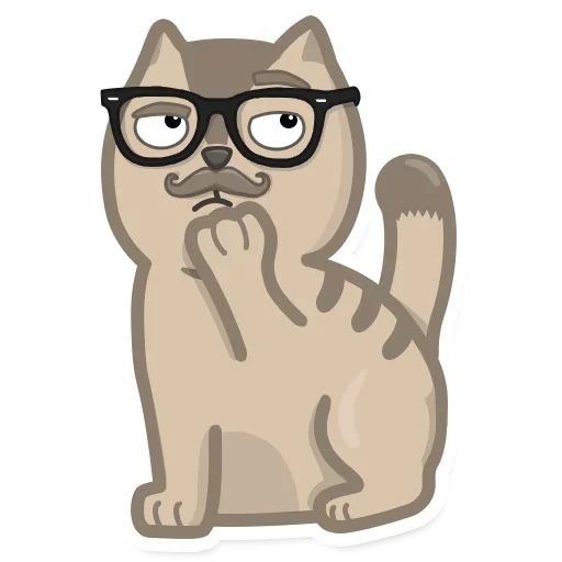 😩 Стикер «Smartypants» для Telegram