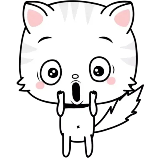 😱 Стикер «Котусь» для Telegram