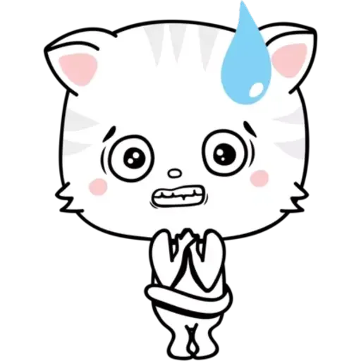 😰 Стикер «Котусь» для Telegram