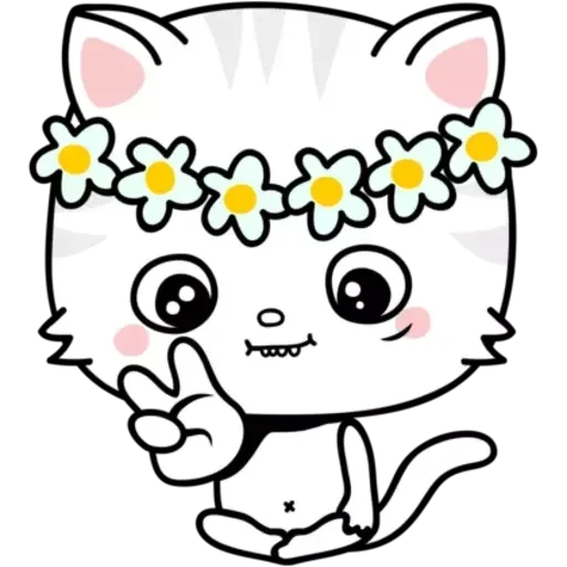 🤗 Стикер «Котусь» для Telegram