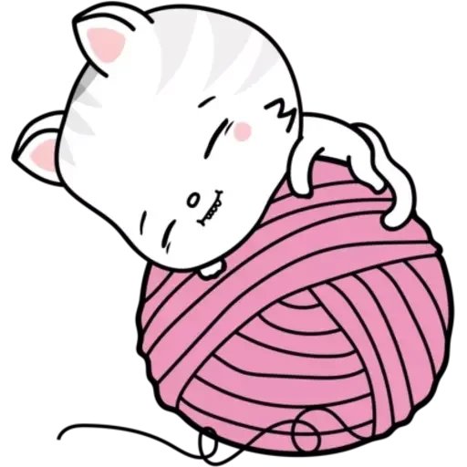 🧶 Стикер «Котусь» для Telegram
