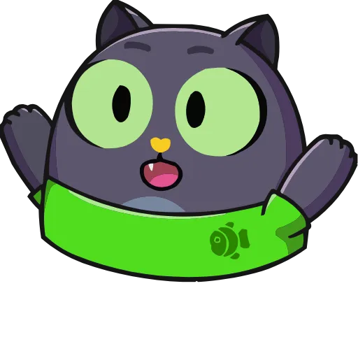 Стикер 12 Это Кот
