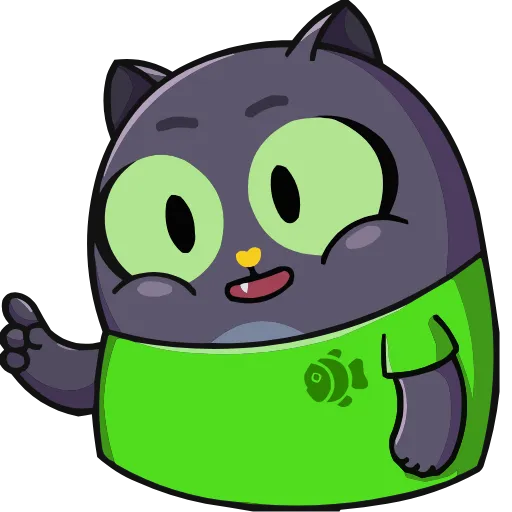 Стикер 16 Это Кот