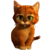 🥰 Эмодзи «Кот в сапогах Puss in Boots» для Telegram