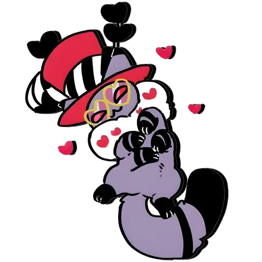 🎀 Стикер «Коты Отель Хазбин» для Telegram