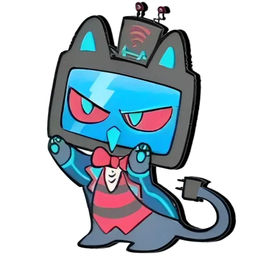 🎀 Стикер «Коты Отель Хазбин» для Telegram