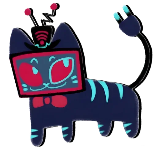 🎀 Стикер «Коты Отель Хазбин» для Telegram
