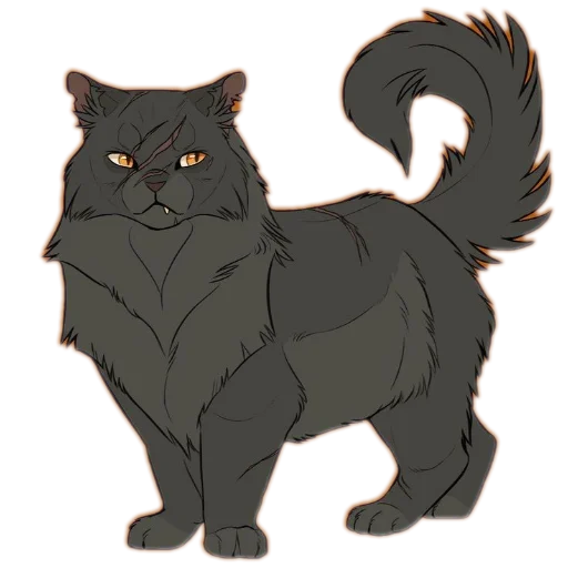 🐱 Стикер «Коты воители» для Telegram