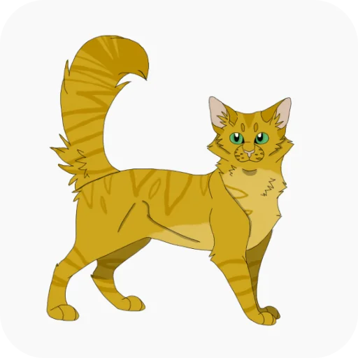 🖼 Стикер «Коты воители» для Telegram