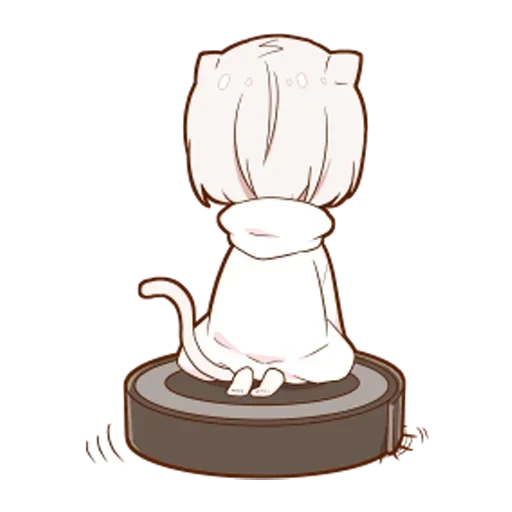 🌟 Стикер «Котя тян» для Telegram