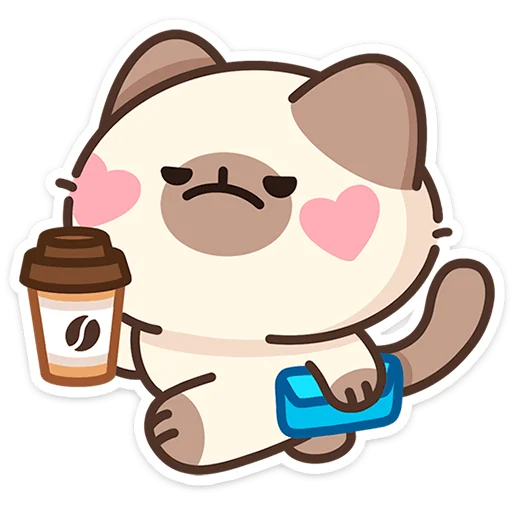 🐱 Стикер «Котя» для Telegram
