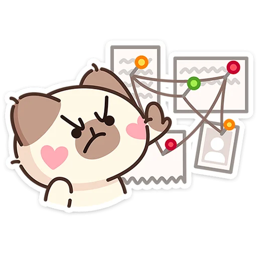 🐱 Стикер «Котя» для Telegram