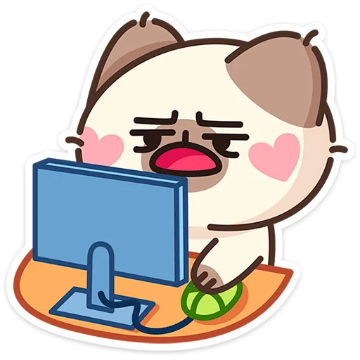 🐱 Стикер «Котя» для Telegram