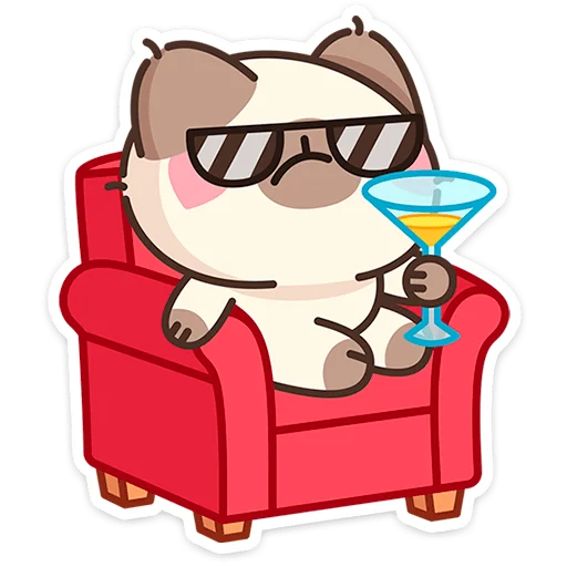 🐱 Стикер «Котя» для Telegram