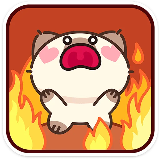 🐱 Стикер «Котя» для Telegram